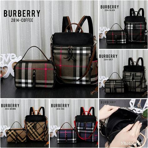 ransel burberry